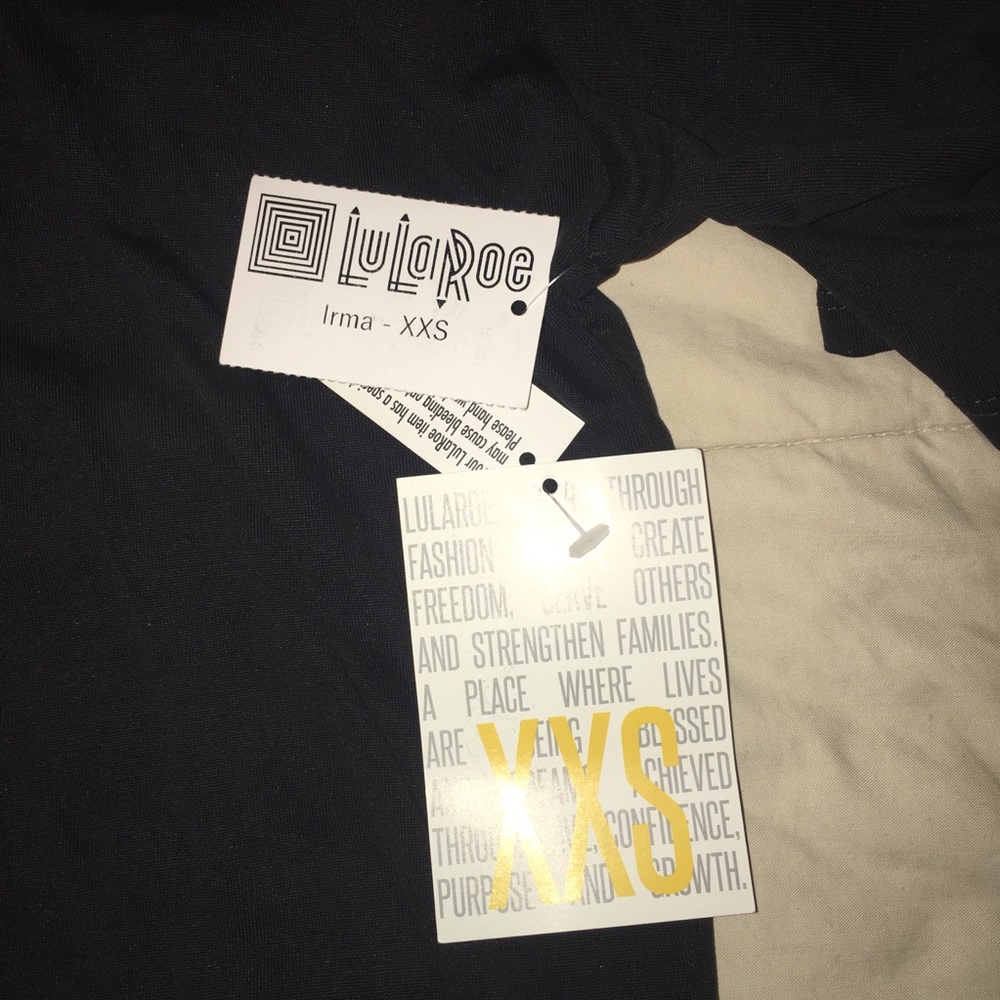 Solid black Irma XXS